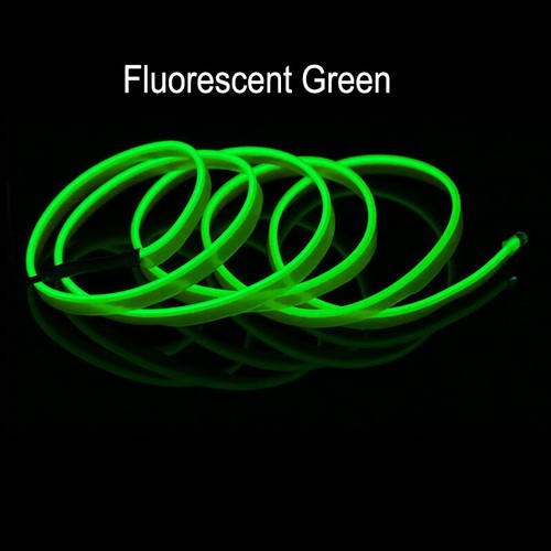 Flexible 1M 2M LED Neon Light Glow EL Wire Strip tube Rope Home Car Decor NEW - Picture 23 of 24