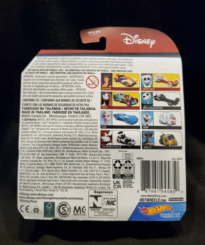 2021 Hot Wheels Disney Character Cars Steamboat Willie - Brand New & Sealed! - Foto 2 di 3