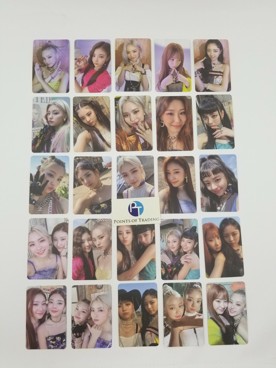 US] ITZY OFFICIAL NOT SHY ALBUM PHOTOCARDS YEJI LIA RYUJIN
