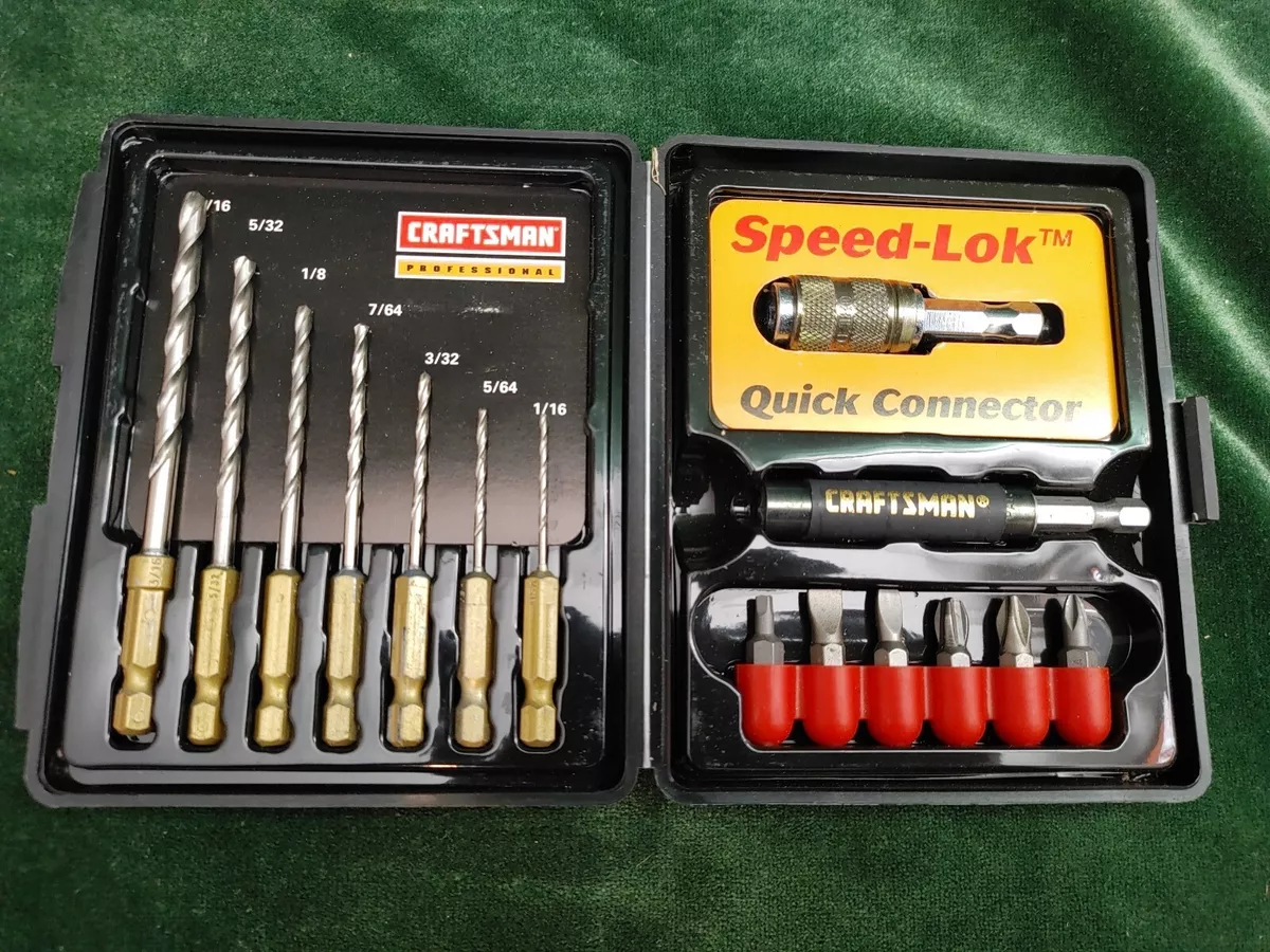 Craftsman Professional Speed Lok Quick Connector 15 Piece Set eBay