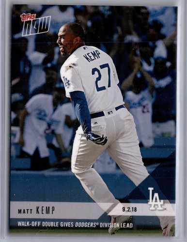2018 Topps Now 677 Matt Kemp