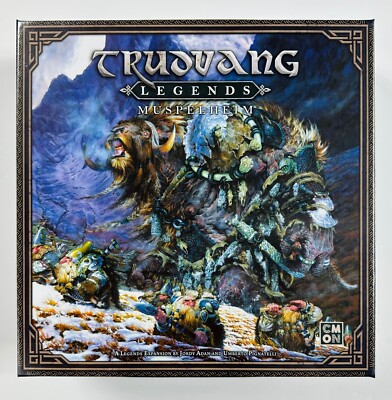 Trudvang Legends Muspelheim Kickstarter Exclusive Expansion CMON NEW & SEALED
