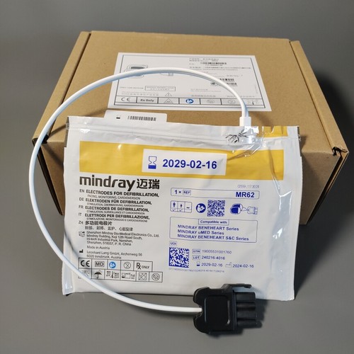 Almohadilla de electrodos multifunción MR62 BeneHeart Adult of Mindray D1 D2 D3 D5 D6 Defib