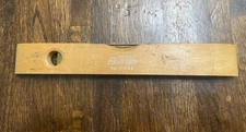 Vintage Stanley Handyman Bubble Leveler Wood 9" No. H1292 Made In USA