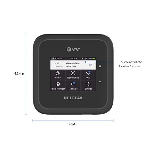 Nighthawk Netgear M6 Pro MR6500 5G WiFi 6E Mobile Hotspot LTE CAT20 Router - Picture 11 of 12