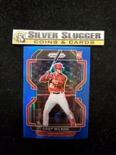 2022 Cody Wilson Panini Prizm Blue #94 RC Rookie Washington Nationals 