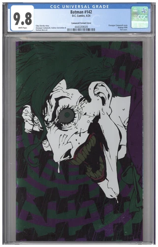 Batman #142 CGC 9.8 Giuseppe Camuncoli Variant Cover Edition Foil Edition 2024