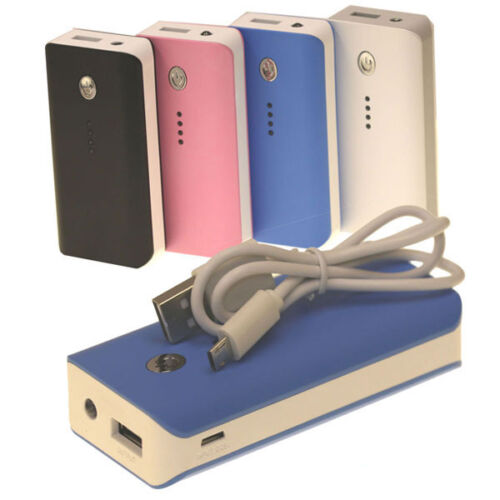 External Backup Power Bank Charger Battery For iPhone Samsung 5600mAh - Afbeelding 1 van 9