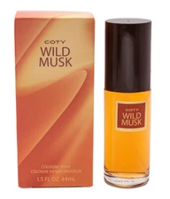 Coty Wild Musk Cologne Spray Perfume for Women 1.5 oz New In Box