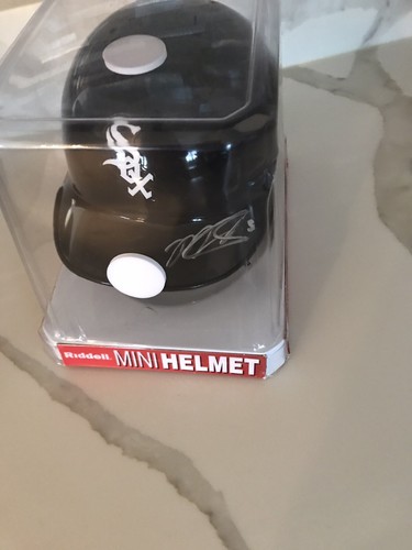 Genuine MARCUS SEMIEN Autographed Chicago White Sox Mini Helmet - Picture 4 of 4