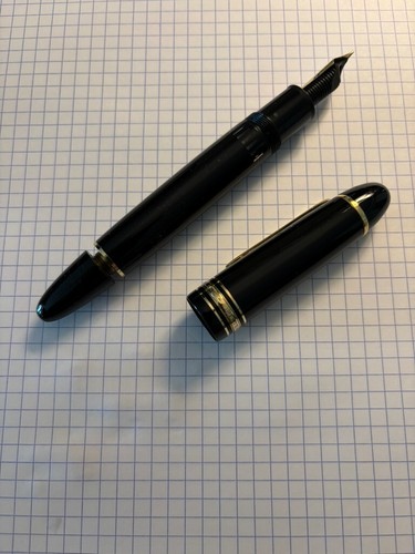 Montblanc 149 fountain pen F, Original owner, Vintage,Excellent - 第 1/15 張圖片