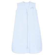 Saco De Dormir De Algodon Azul Claro Para Bebe Talla Extra Grande De Lujo