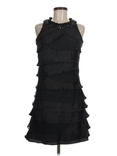 S.L. Fashions Women Black Cocktail Dress 6