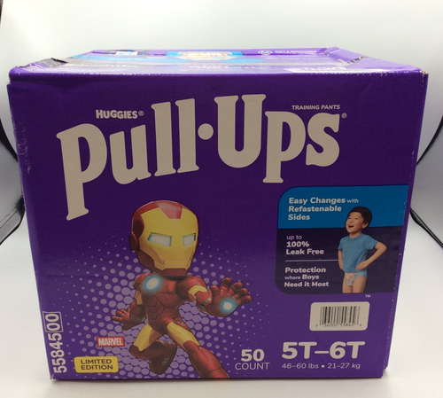 Nighttime Pull Ups Pull-Ups Girls' Potty Training Pants, 5T-6T (46+ Lbs), 80 Count (2... Amazon Basics