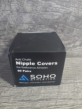 50 Pairs of Men's Nipple Covers for Running, Prevent Joggers Nip, Stops Nippl...