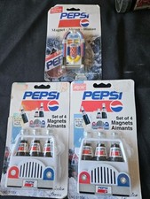 Vintage Arjon NOS Pepsi Magnets Lot Of 3  Trucks And Jukebox New Sealed
