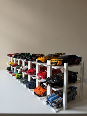 Modulares Display für Lego Speed Champions