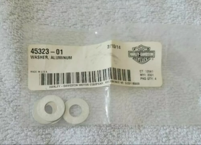 #ad 2000 2024 Harley Davidson All Models Aluminum Washer QTY3 PN 45323 01 $19.99