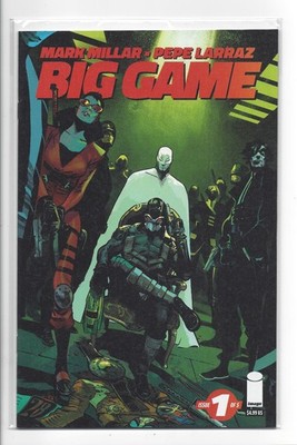 Big Game #1 A Pepe Larraz Cover 1st Print NM/NM+ Image Comics 2023
