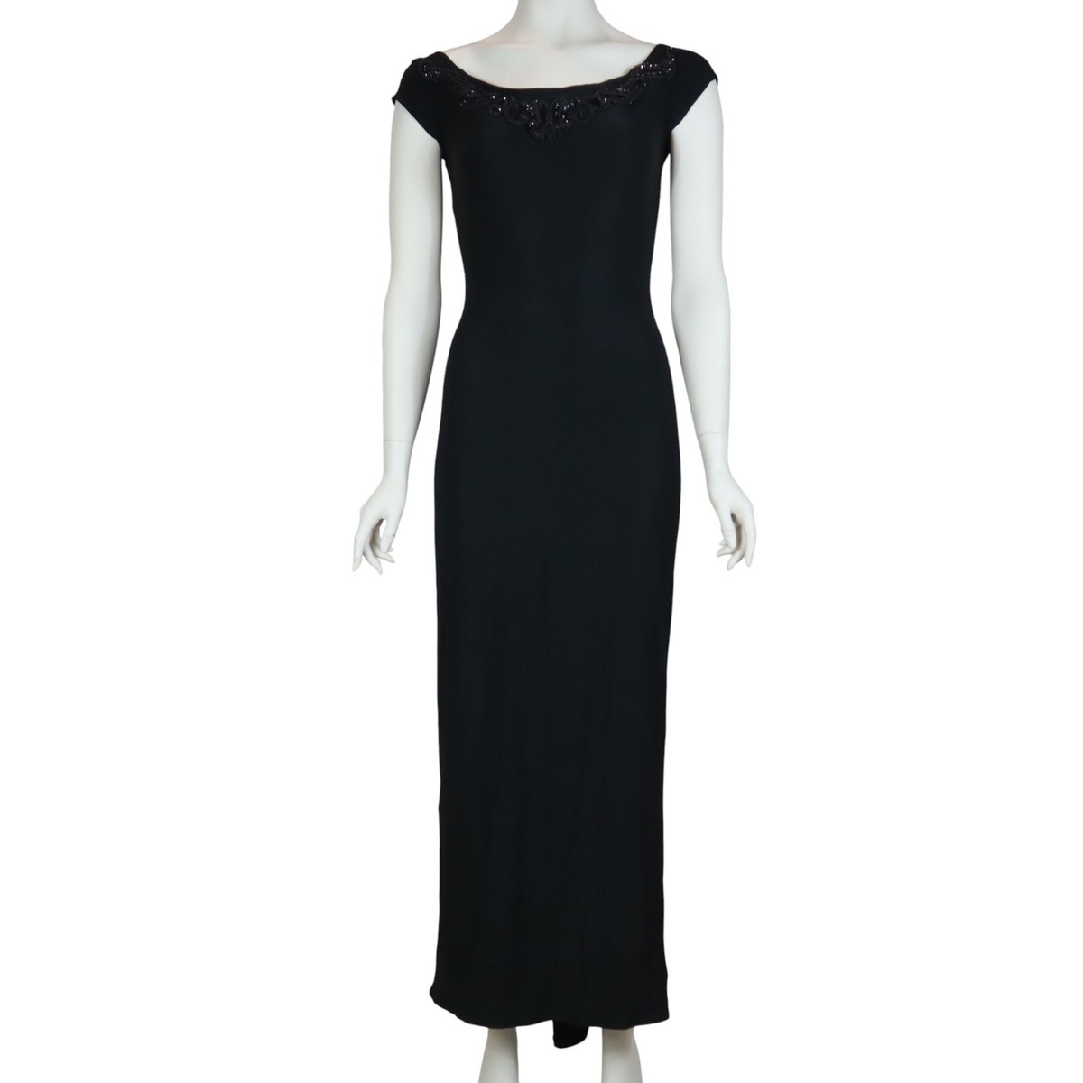 slinky black dresses Slinky Black Evening Dress