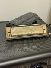 "THE CHROMONICA" MODEL 260 "C" BY M. HOHNER WITH ORIGINAL STORAGE CASE