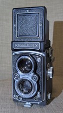 CLAed Rolleiflex TLR Camera with Schneider Xenar 75mm/3.5 Lens Nr1216681