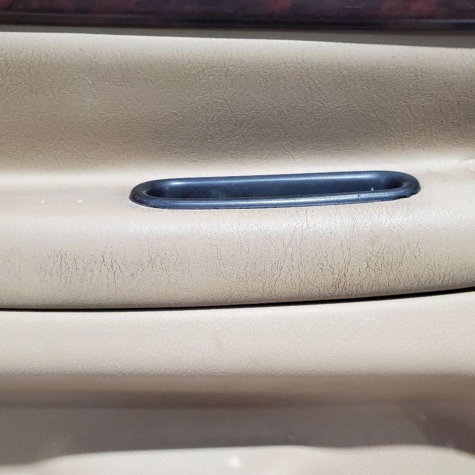 Dodge Ram 3500 1999 OEM panel de moldura de puerta delantera izquierda bronceado Foto 4 de 4