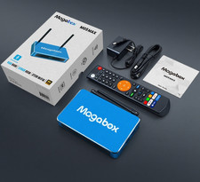 Magabox MG5MAX Android TV Box 128GB Wi-Fi 4K ...