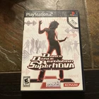 DDR Dance Dance Revolution Supernova Sony PlayStation 2 CIB Complete W/ Manual