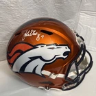 John Elway Autographed Full Size Broncos Replica Flash Helmet (Beckett COA)