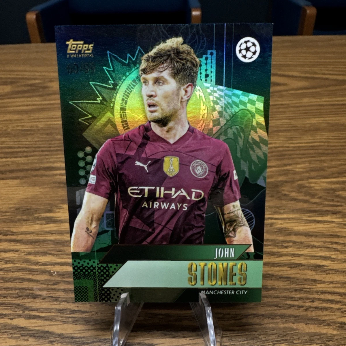 HWC Trading John Stones Manchester City Regali Stampati