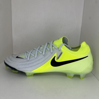 Nike Soccer Cleats Phantom GX 2 Elite FG Volt Gray HF4355  display picture 1