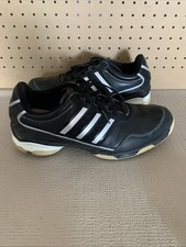 Adidas Pure 360 Lite Golf Shoes Men?s US 10.5 Cleats Black Silver Preowned