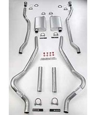 Jegs 30525 - Header-back Dual Exhaust Kit For 1978-1988 Gm G-body 2-12 In. Jegs 30525 - Header-back Dual Exhaust Kit For 1978-1988 Gm G-body 2-12 In.