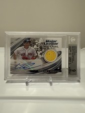 2023 Topps Major League Materials Autographs Triston Casas Rookie 08/50 BGS 9