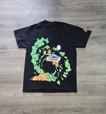 Travis Scott X Mcdonald s Live From Utopia Cactus Jack T-shirt Rap Hip Hop Small