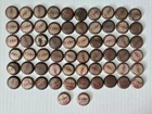 Vintage Coke Soda Bottle Caps Cork Lined Mixed Lot of 62