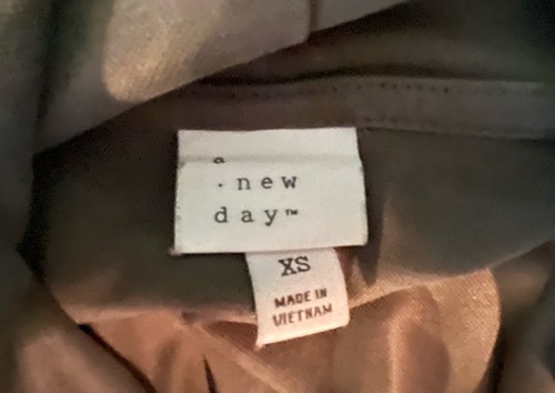 a~new~day Women's Olive Green Turtleneck Pullover Shirt Sz. XS - Picture 7 of 8