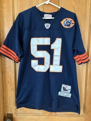 Mitchell Ness NFL Chicago Bears Dick Butkus Throwbacks #51