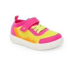 Stride Rite 360 Z3808 Aseel Kids Pink Adjustable Textile Sneaker Size 12 M