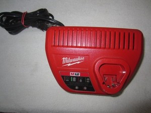 Milwaukee M12 OEM Battery Charger Genuine 48-59-2401 Lithium-Ion 12 Volt 12V