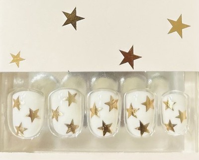 Red Aspen Press On Nails Short Square Stars Boots With The Spurs, Shelly  