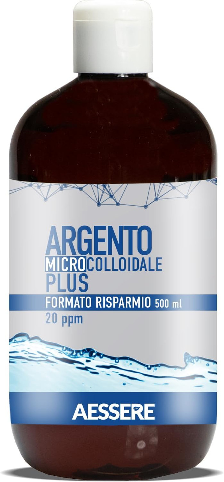 Argento Colloidale Aessere 500ml | Antibatterico Naturale 20 PPM Online