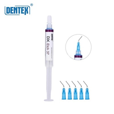 Gel de grabado de ácido dental Dentex 37% para la unión de dentina de esmalte