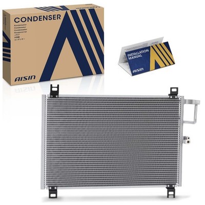 AISIN A/C Condenser for GMC Envoy Buick Rainier Isuzu Ascender Saab 2003-2009