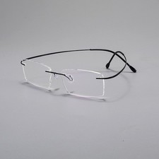 Titanium Reading Glasses Rimless Reader Business Ultralight Eyeglass frames