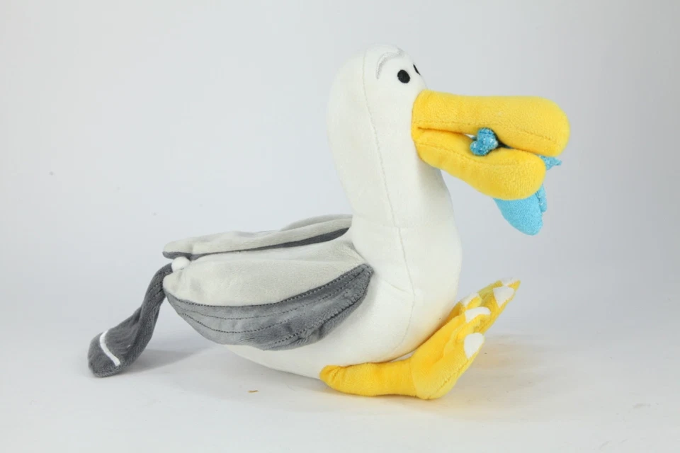Disney Parks Pixar Finding Nemo Dory Mine Mine Seagull Plush Stuffed Animal Toy - Image 2 of 4