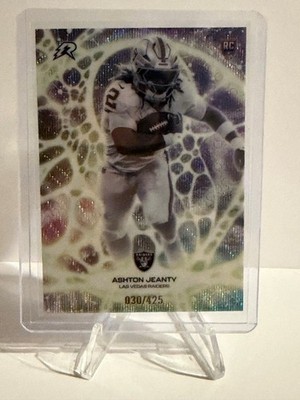 2025 Topps Resurgence #PT-3 Ashton Jeanty Protonyx Surge Refractor #/425