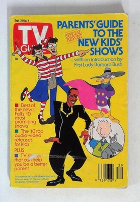 TV Guide 9/28/1991 Where's Waldo?-Doug-First Lady Barbara Bush