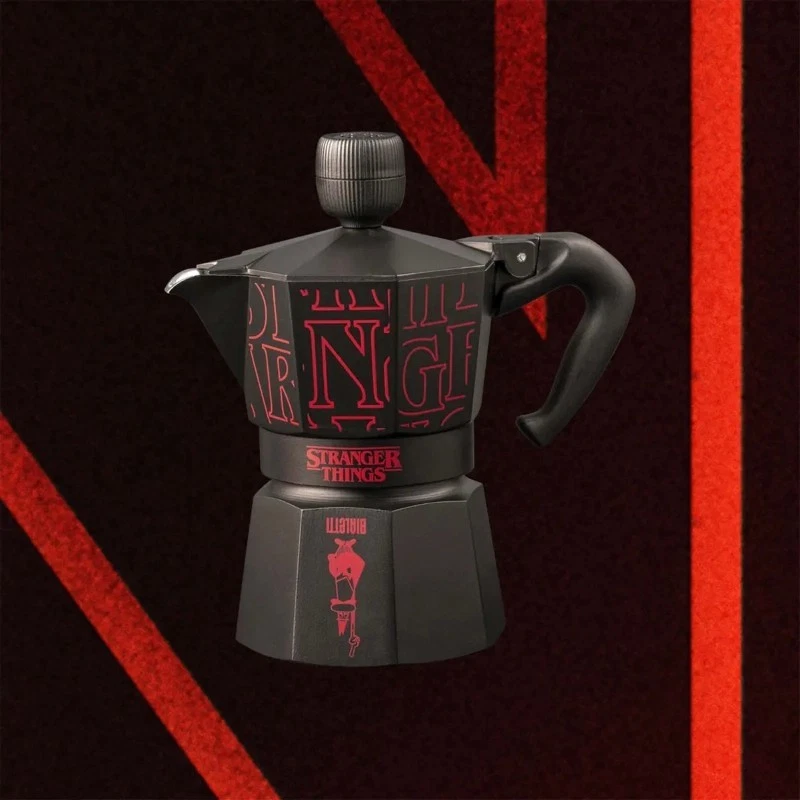 Bialetti Stranger Things Moka Express 3 Cups Singing Musical Stovetop Coffee Pot - image 3 of 4